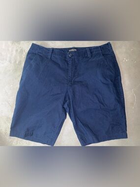 Express Men's Navy Blue Shorts
